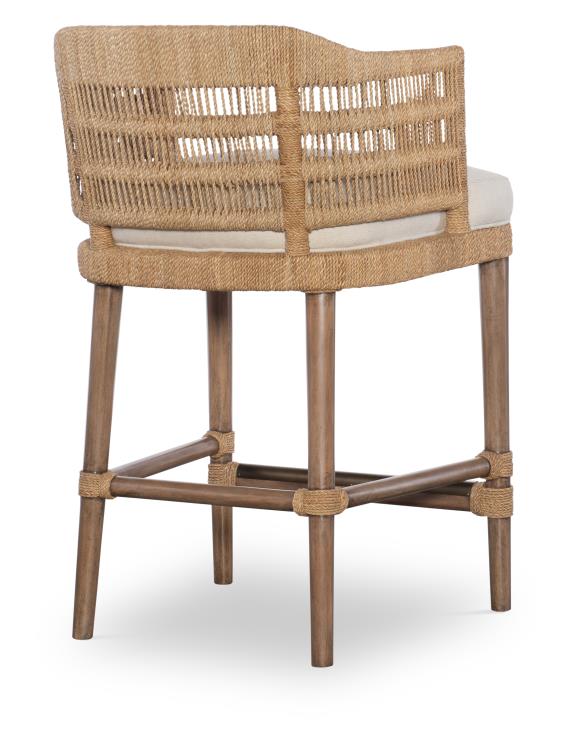 Boca Counter Stool - Natural/Flax - Image 2