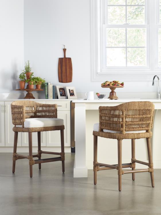 Boca Counter Stool - Natural/Flax - Image 4