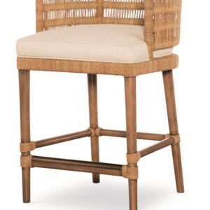 Boca Counter Stool - Natural/Flax